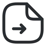 Document Forward SVG Icon